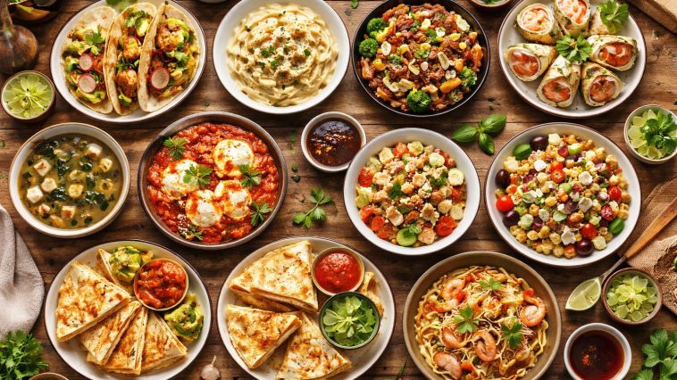 Cenas rápidas del mundo: 12 recetas internacionales listas en menos de 20 minutos