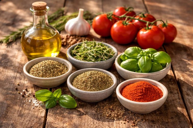 Especias mediterráneas imprescindibles: cuáles son, propiedades y cómo usarlas