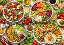 Menú semanal saludable inspirado en cocinas del mundo (con lista de la compra)