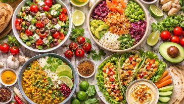 Menú semanal saludable inspirado en cocinas del mundo (con lista de la compra)