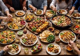 Platos para compartir del mundo: ideas irresistibles para mesas grandes