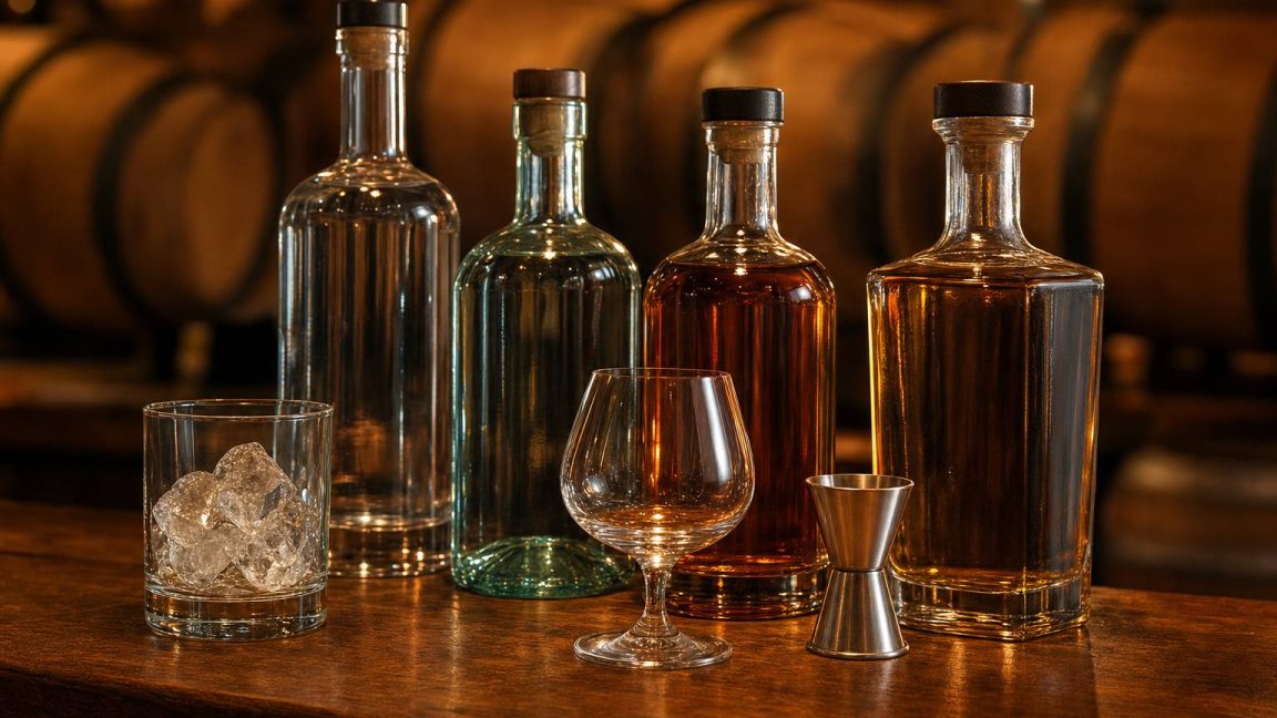 ¿Qué bebidas alcohólicas son destiladas? Guía fácil para descubrir las bebidas destiladas