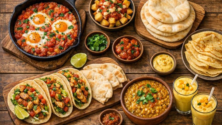 Recetas caseras del mundo para probar en casa: un viaje gastronómico sin salir de tu cocina