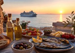 Ruta del aceite de oliva en el Mediterráneo: sabores y experiencias gastronómicas en escalas de crucero