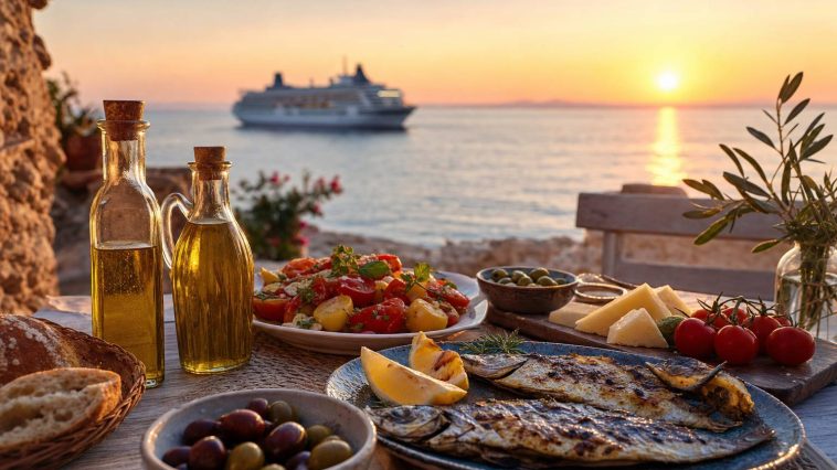 Ruta del aceite de oliva en el Mediterráneo: sabores y experiencias gastronómicas en escalas de crucero