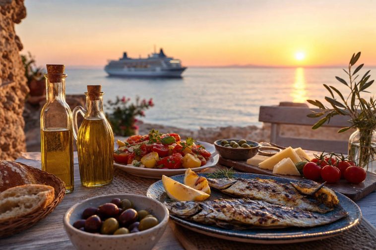 Ruta del aceite de oliva en el Mediterráneo: sabores y experiencias gastronómicas en escalas de crucero