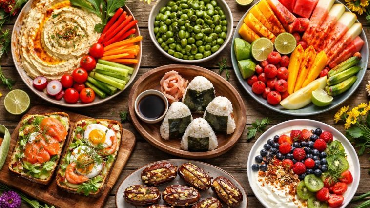 Snacks saludables del mundo: ideas fáciles de picoteo inspiradas en otras culturas